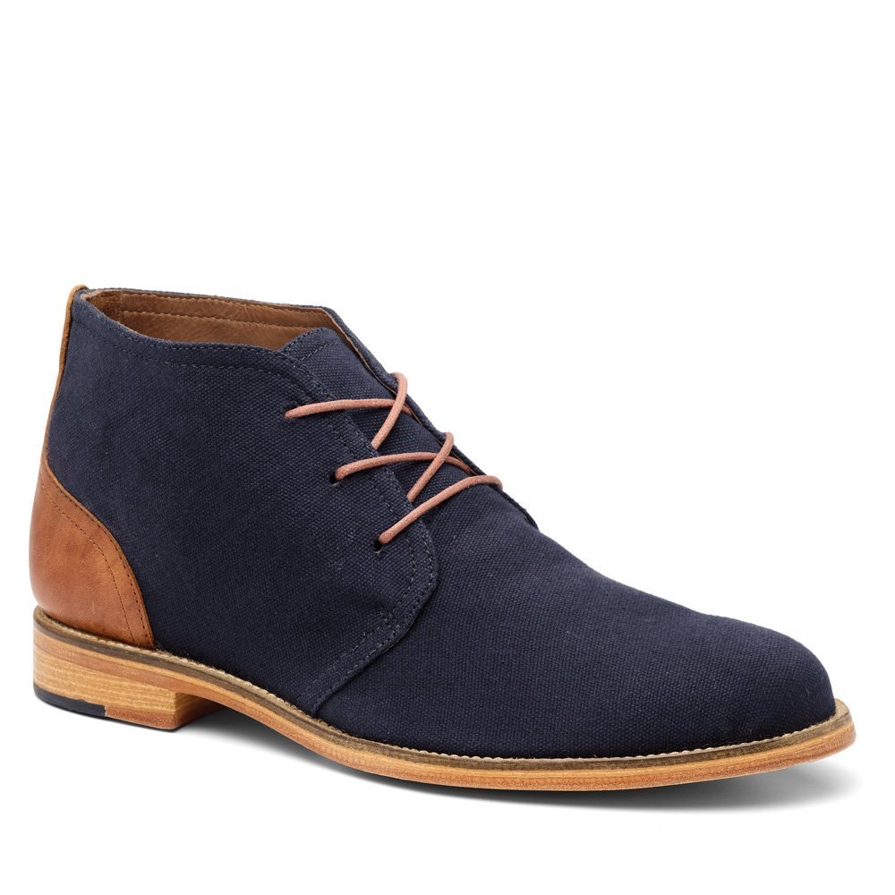 mens blue chukka boots