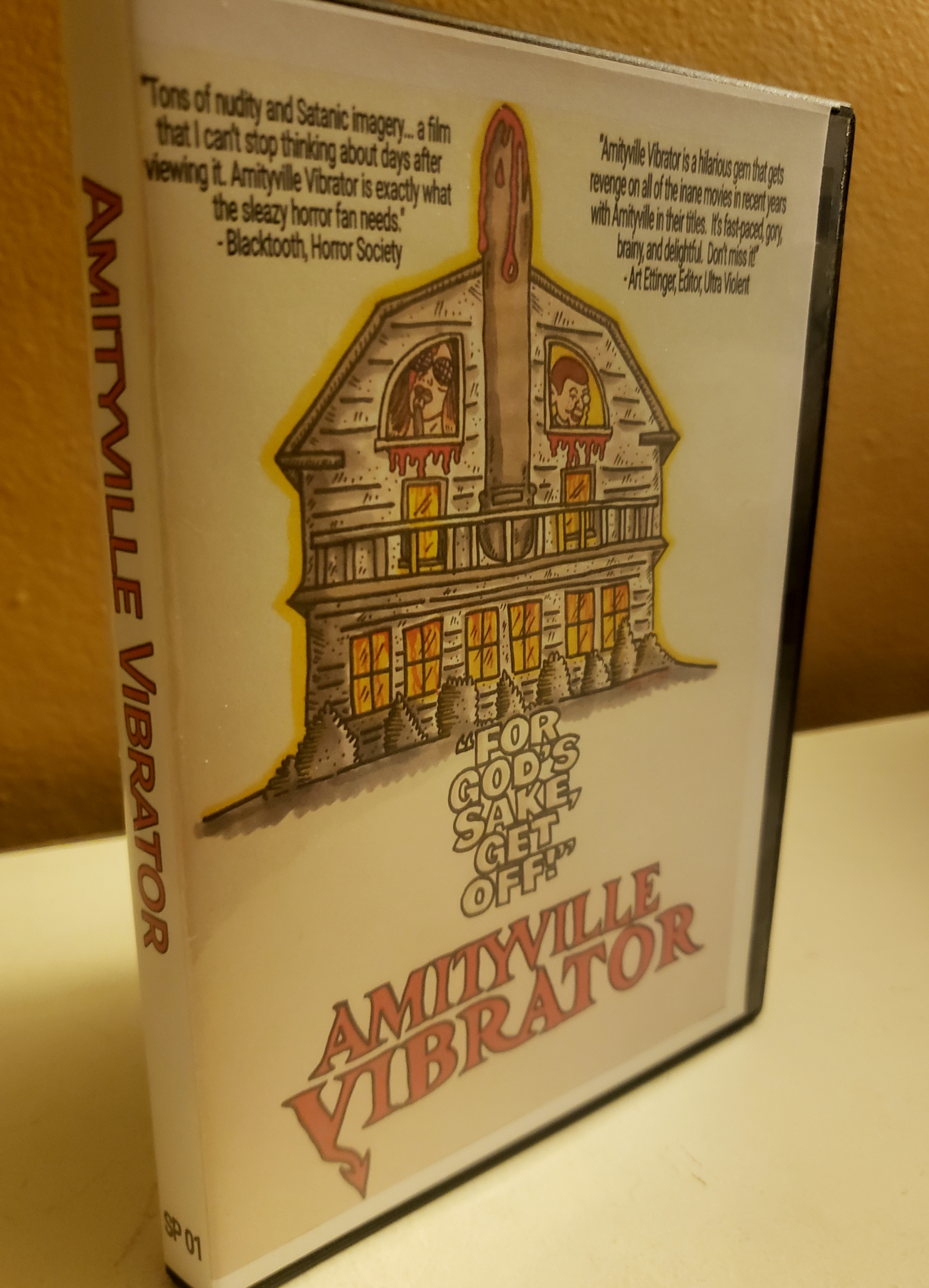 Amityville Vibrator DVD (limited to 666 copies) on Storenvy