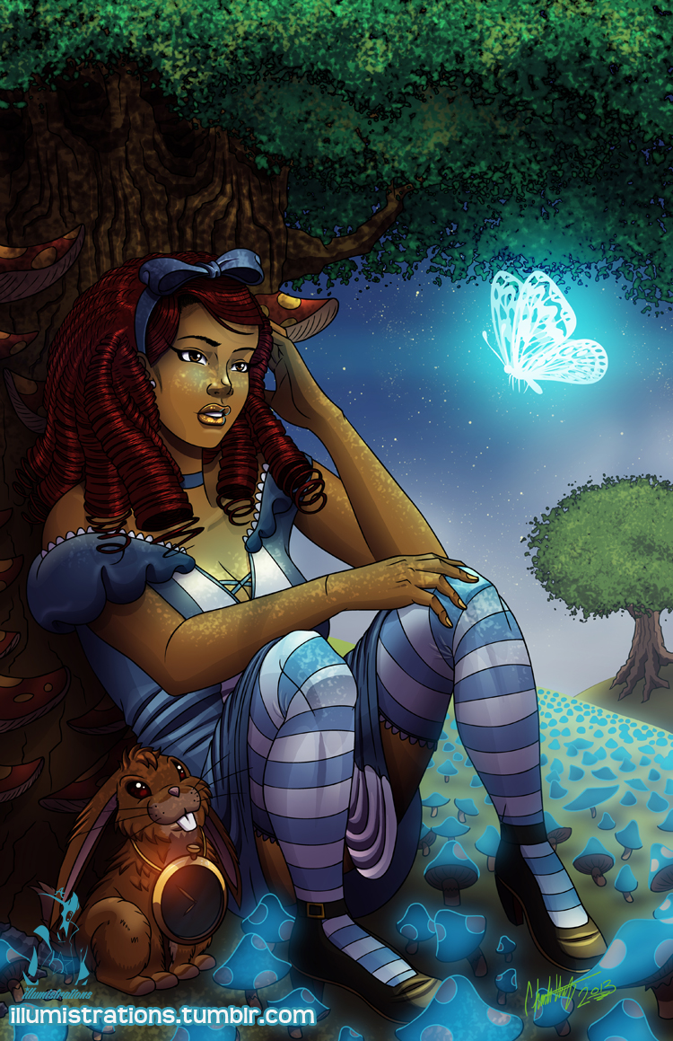 Alice In Wonderland 11 X 17 Print Sold By Illumistrations On Storenvy